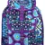 Florid Purple Multicolor Canvas Backpack