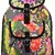 Florid Multicolor Canvas Backpack