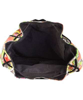 Florid Multicolor Canvas Backpack 3