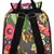 Florid Multicolor Canvas Backpack