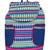 Nava Blue & Multi Cotton Jacquard Backpack