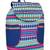 Nava Blue & Multi Cotton Jacquard Backpack