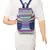 Nava Blue & Multi Cotton Jacquard Backpack