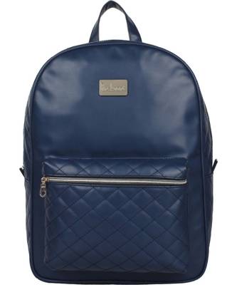 Duvet Teal Blue PU Backpack 1