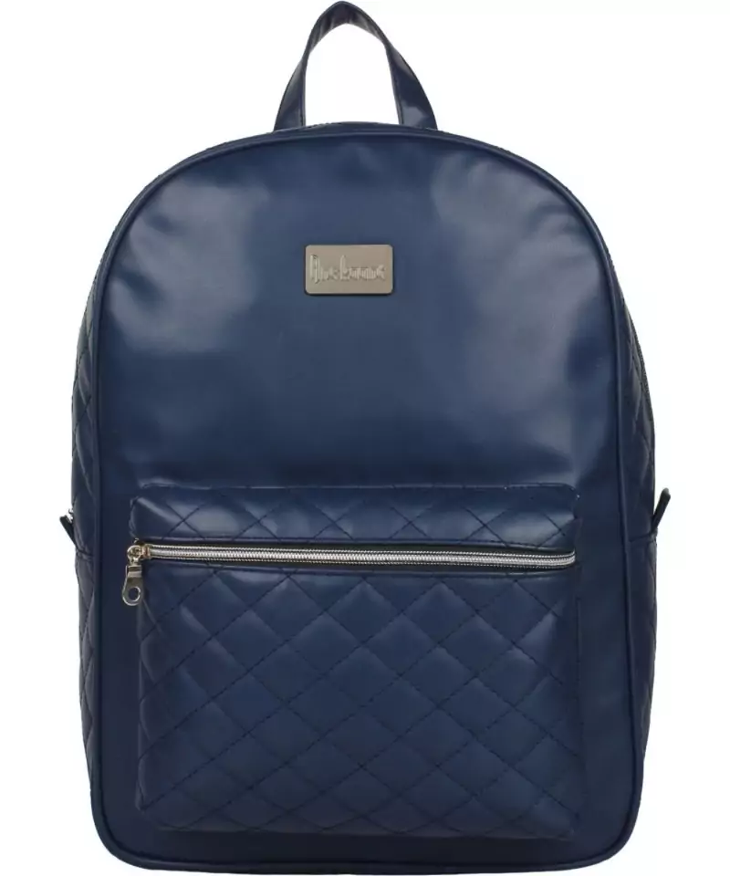 Duvet Teal Blue PU Backpack