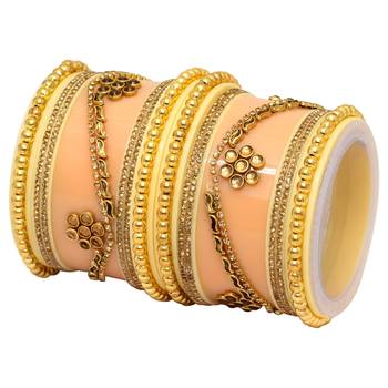 Beige Bangles And Bracelets 2