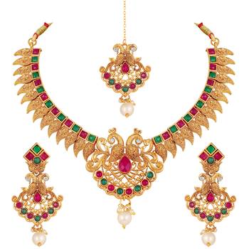 Gold Necklace Sets 1
