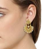 Omkar Jewel Kundan Danglers Earring Parity wear Earring   
