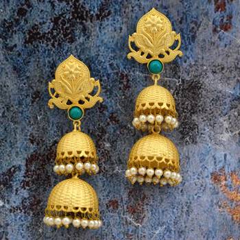 Golden Jhumkas 1