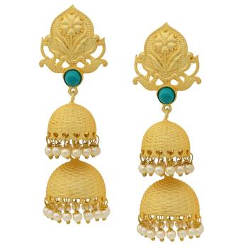 Golden Jhumkas 2