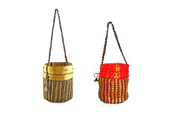 Designer Potli Bag Combo With Beadwork For Women 2