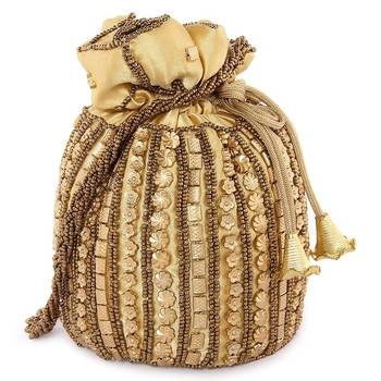 Designer Potli Bag Combo With Beadwork For Women (3) 2