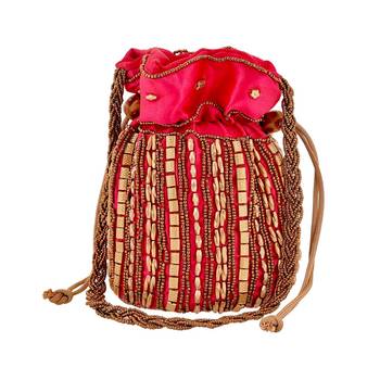 Designer Potli Bag Combo With Beadwork For Women (3) 3