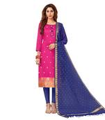 Pink Banarasi Banarasi Salwar