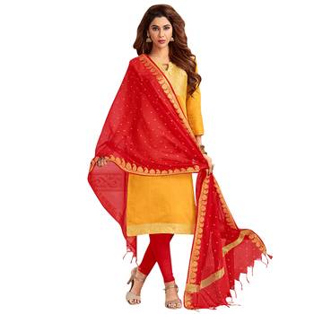 Yellow Banarasi Banarasi Salwar 1
