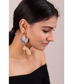 Feather Earrings in Gold