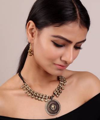 Gold Temple Necklace 1