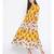 yellow printed cotton stitched kurti