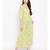 green printed cotton stitched kurti