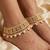 Bridal Kundan Anklets For Women 