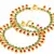 Traditional Gold Plated Kundan Anklets Payal For Girls & Women (A031Mg)