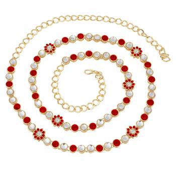 Traditional Kundan & Stone Studded Kamarband For Women B003R 1