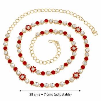 Traditional Kundan & Stone Studded Kamarband For Women B003R 2