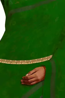 Traditional Gold Plated Stone Studded Kamarband For Women 