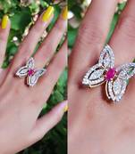 American diamond ring