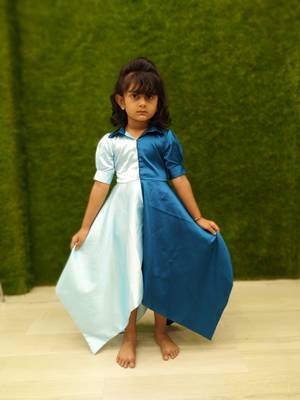 Indigo Sky Girl Gown 1