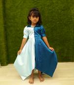 Indigo Sky Girl Gown