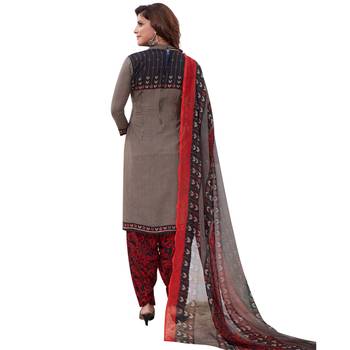 Multicolor floral print synthetic salwar 2