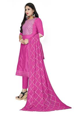 Pink gotta patti chanderi salwar 4