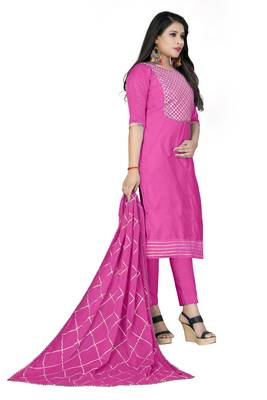 Pink gotta patti chanderi salwar 5