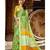 green printed jute_cotton saree with blouse