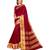 Maroon Printed Banarasi_Silk Saree With Blouse