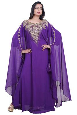 Dubai Kaftan Women Dress Moroccan Caftan Long Farasha Maxi Dress Al106 1