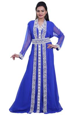 Dubai Kaftan Women Dress Moroccan Caftan Long Farasha Maxi Dress Al111 1