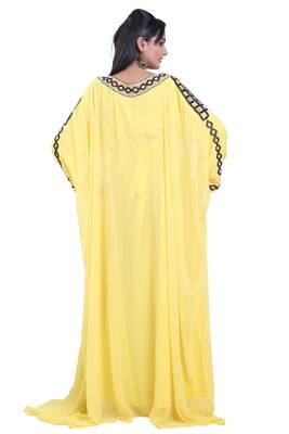 Dubai Kaftan Women Dress Moroccan Caftan Long Farasha Maxi Dress Al112 2