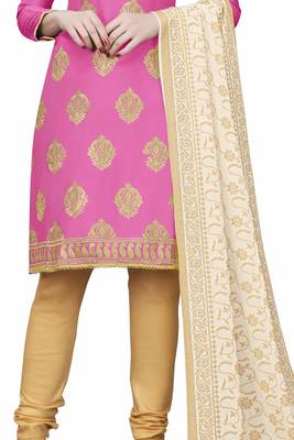 Pink Woven Cotton Salwar 3
