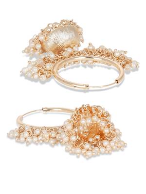 Gold earrings 2