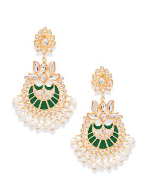 Green earrings 1