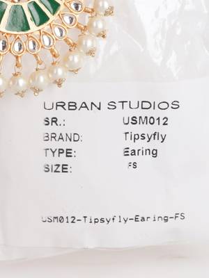 Green earrings 5