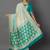 Off white woven cotton silk saree with blouse