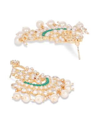 Green earrings 2