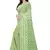 Green Embroidered Georgette Saree With Blouse