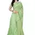 Green Embroidered Georgette Saree With Blouse