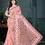 Pink Embroidered Georgette Saree With Blouse