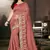 Pink Embroidered Poly Silk Saree With Blouse