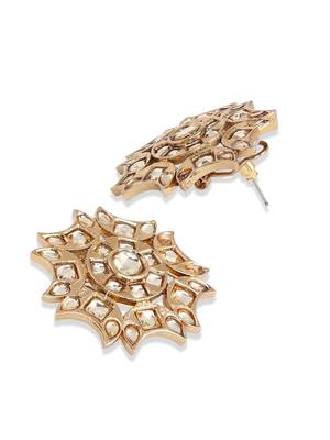 Gold earrings 2
